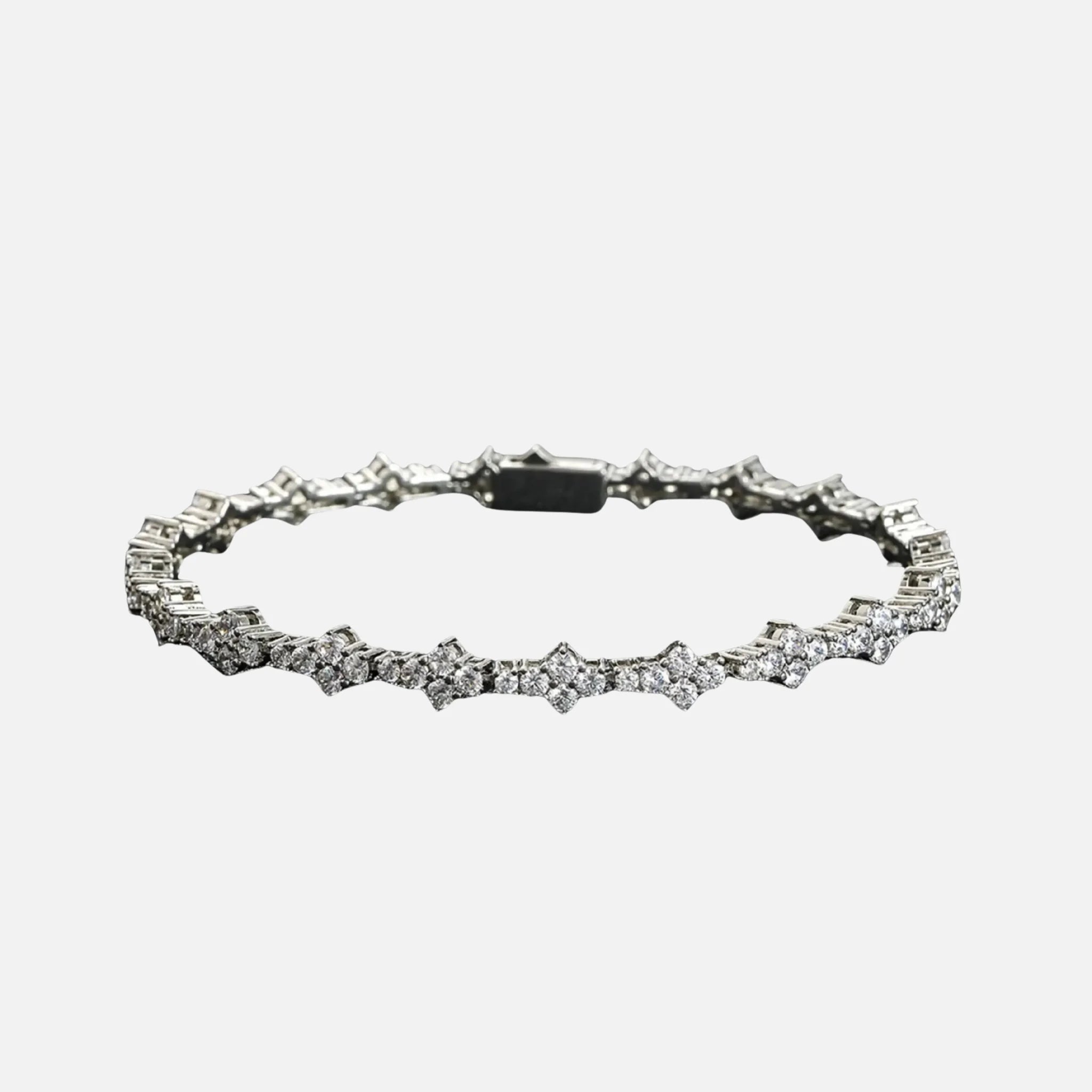 HONEYCOMB BRACELET - SILVER