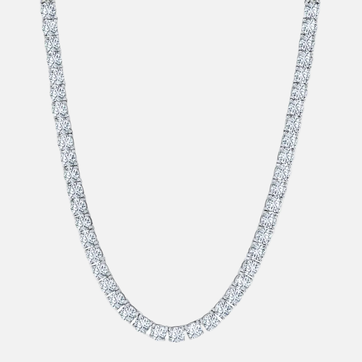 TENNIS CHAIN - 4MM - SILVER