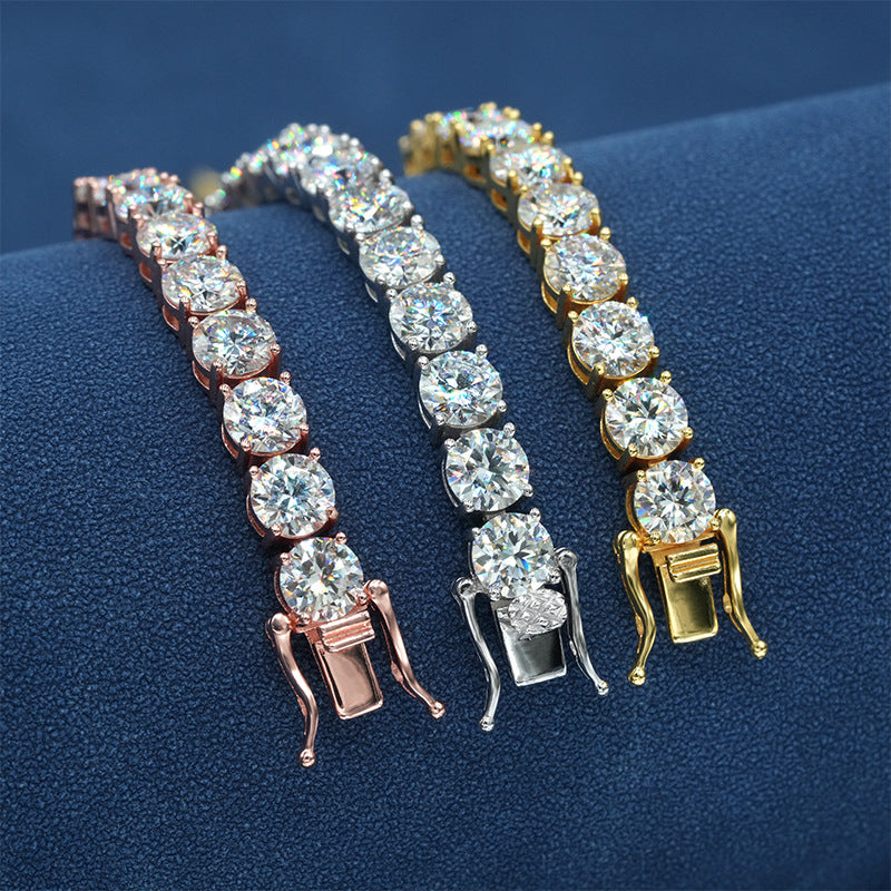 925 Tennis Bracelet With Moissanite