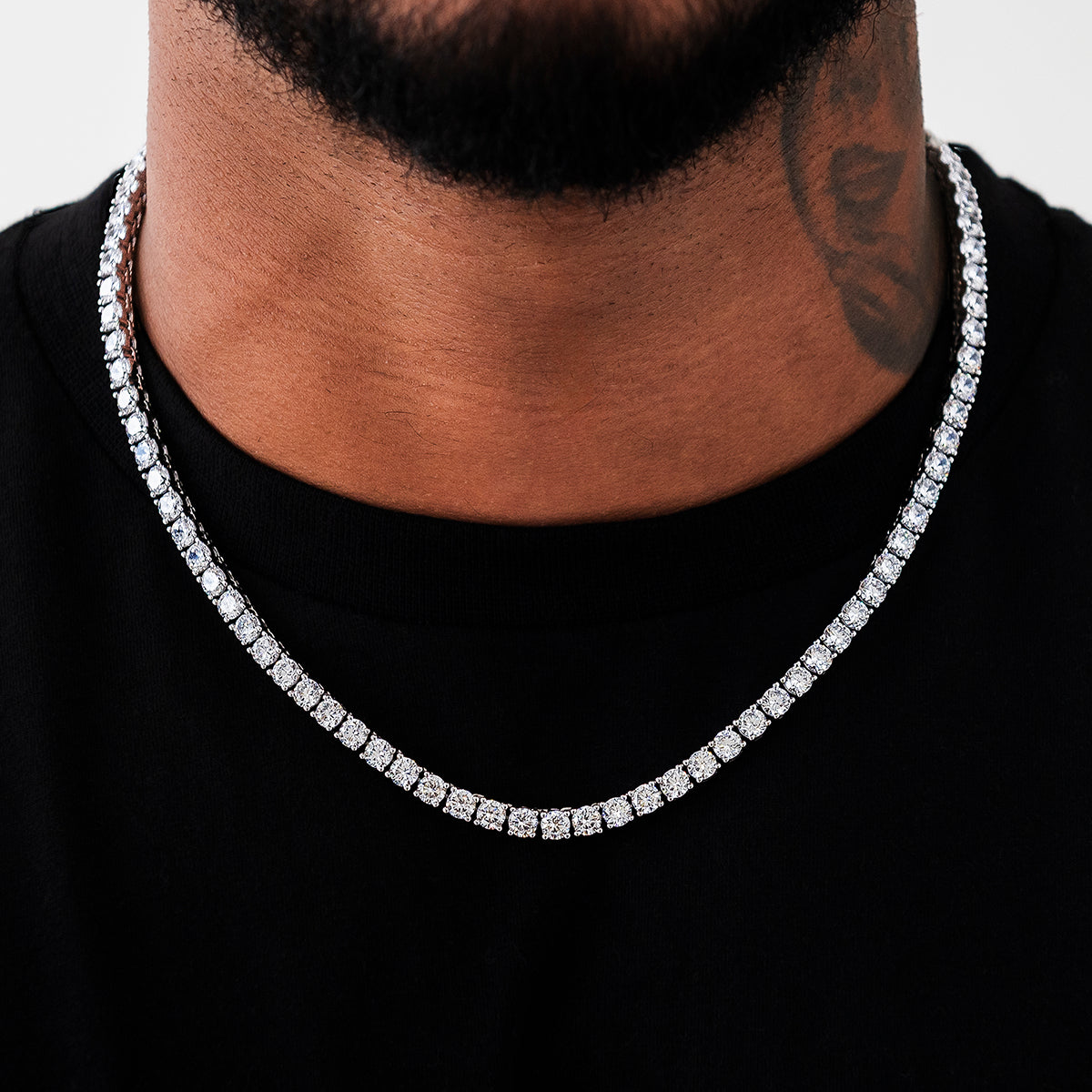 Tennis Chain Round Cut (CZ)