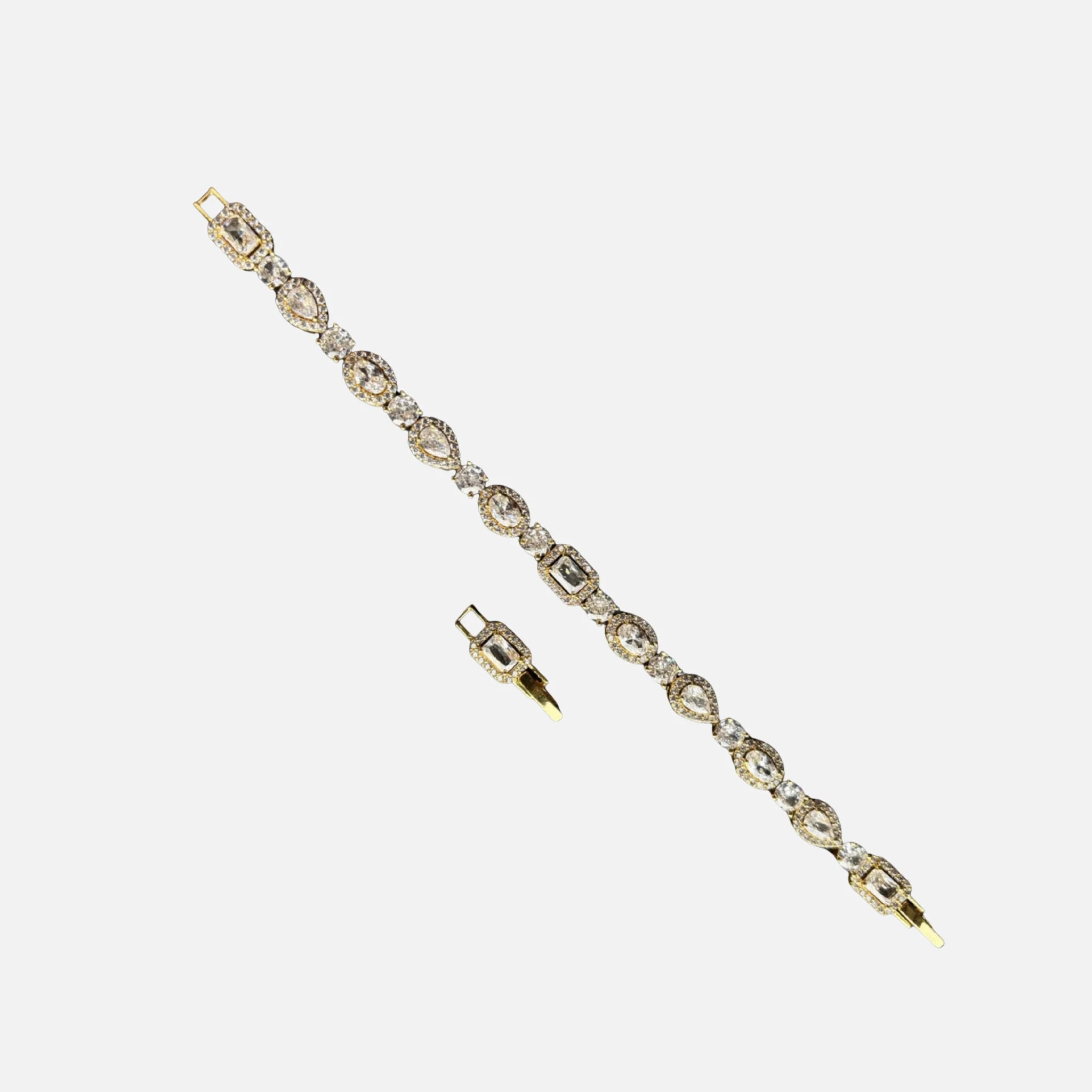 MULTI-STONE BRACELET - SILVER