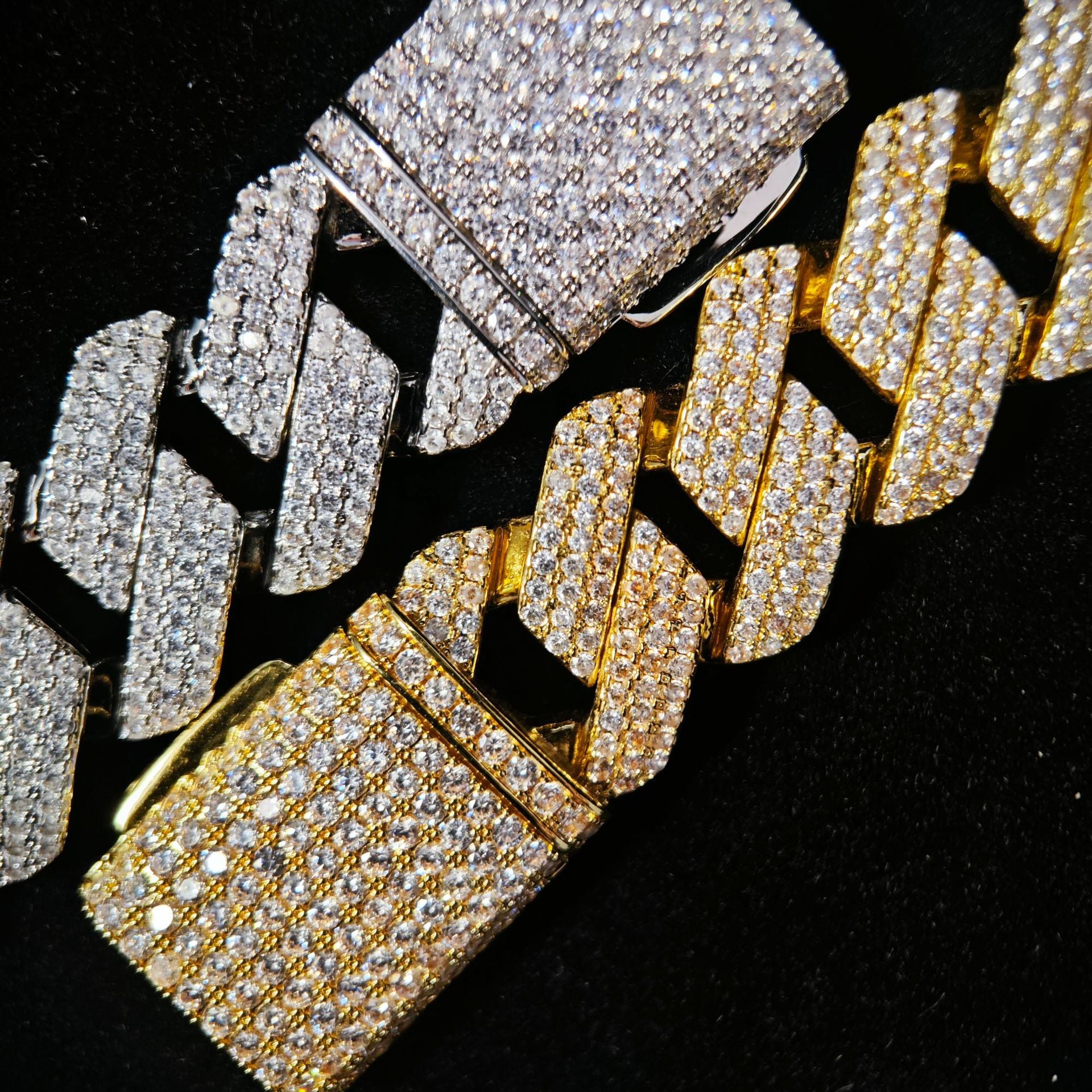 19mm Prong Cuban Chain (CZ)