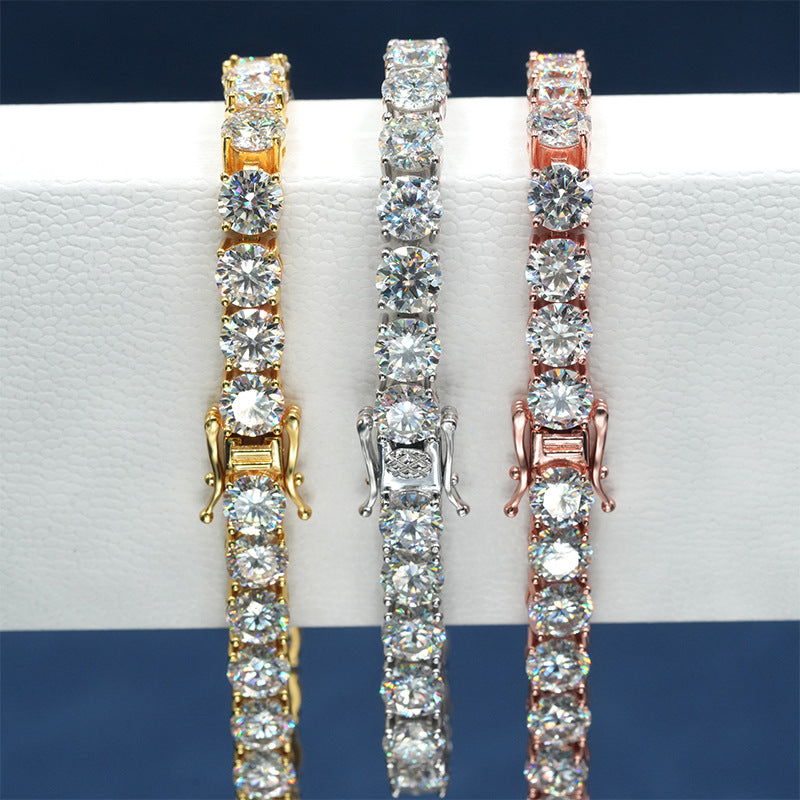 925 Tennis Bracelet With Moissanite